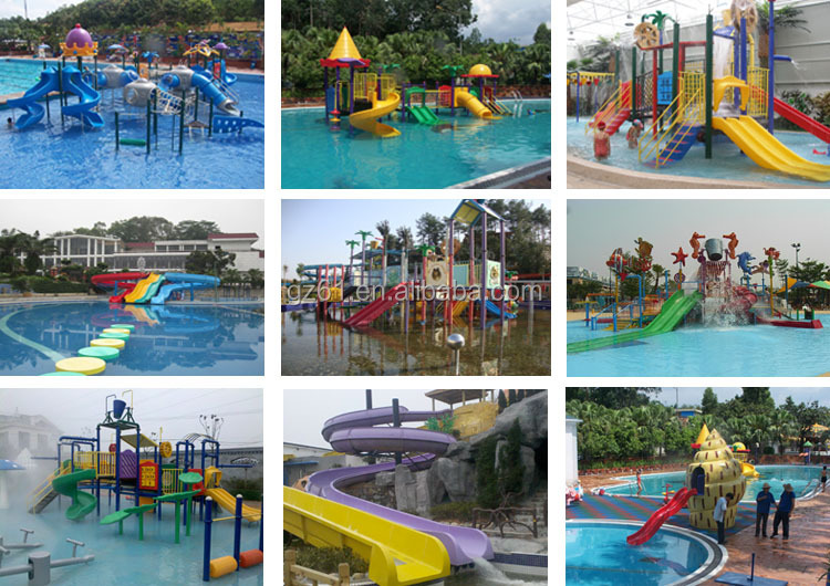 PVC inflatable water park equipment inflatable water slide