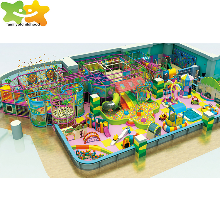 Children Playground Area Kids Indoor Toy Playground Equipment For Sale