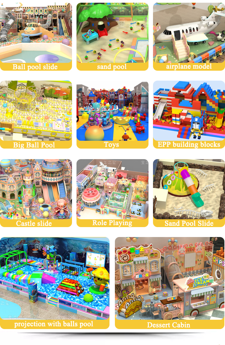 Children Playground Area Kids Indoor Toy Playground Equipment For Sale