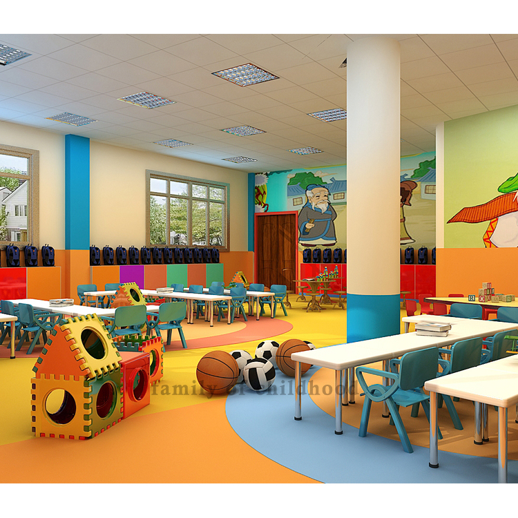 Hot Sale Kindergarten Furniture Children Playroom Furniture Kids Preschool Daycare Furniture