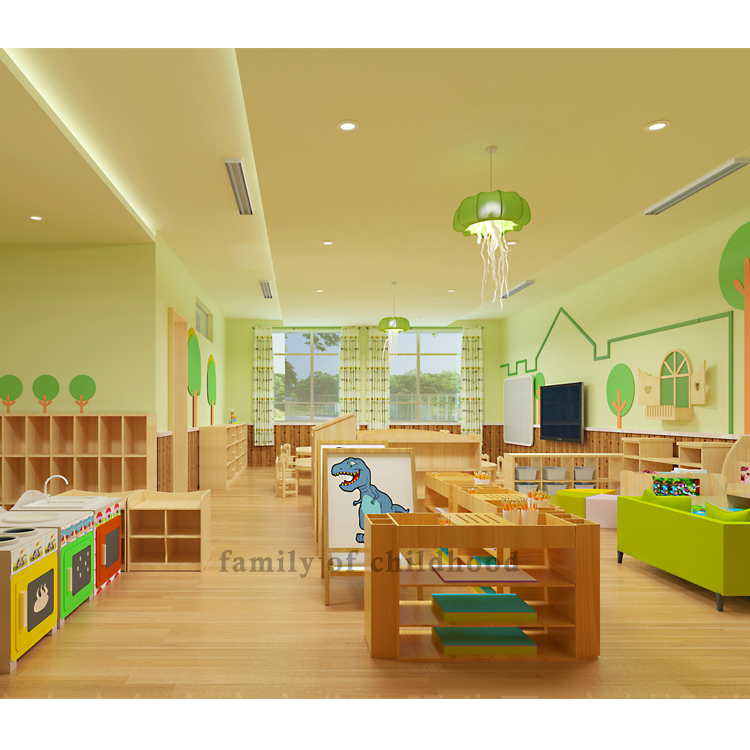 Wholesale Study Room Kids Wooden Furniture Kindergarten Chairs And Tables