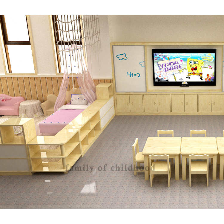 Wholesale Daycare Center Furniture Nursery Child Chair Wood Furniture