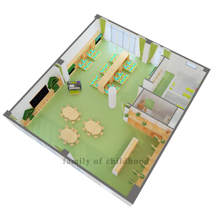 New Design Children Nursery Furniture Daycare Furniture Tables For Kids