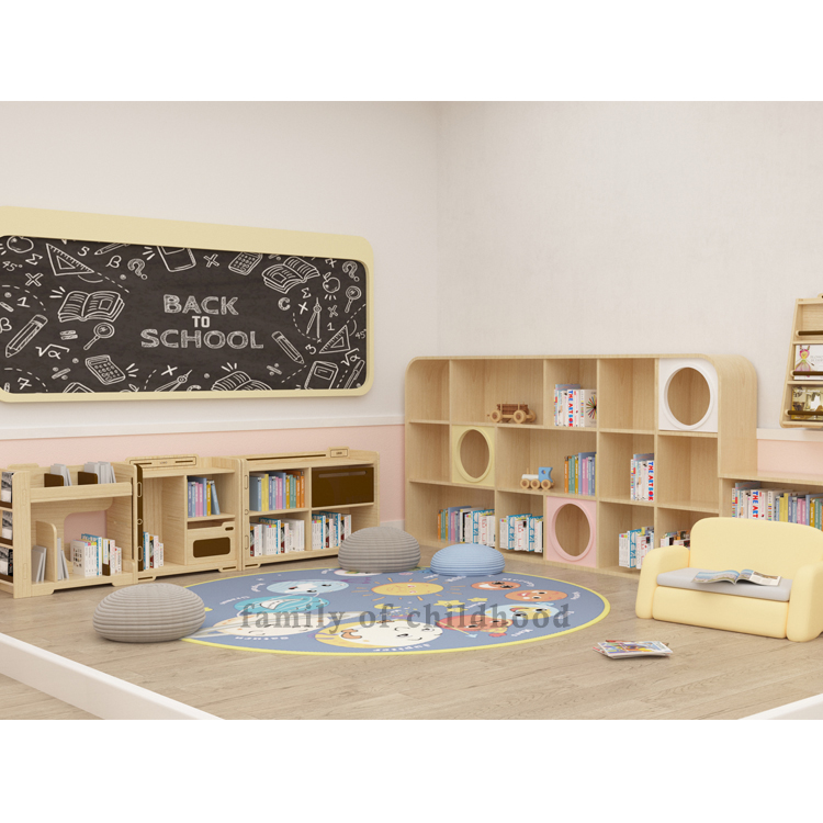 Kindergarten library furniture design