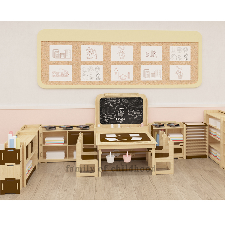 New Design Kids Classroom Play Area Furniture For Kindergarten Use Cabinets School Furniture