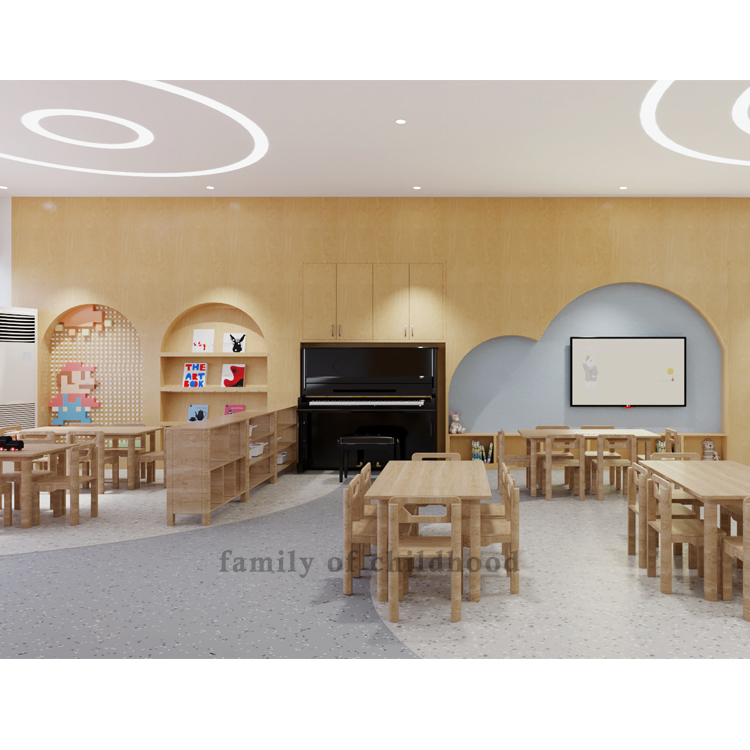 Kindergarten furniture for creative spaces