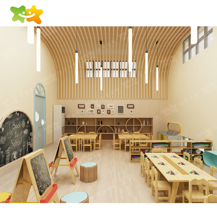 Kindergarten Children Table Chairs Furniture For Preschool Kids School Furniture Sets