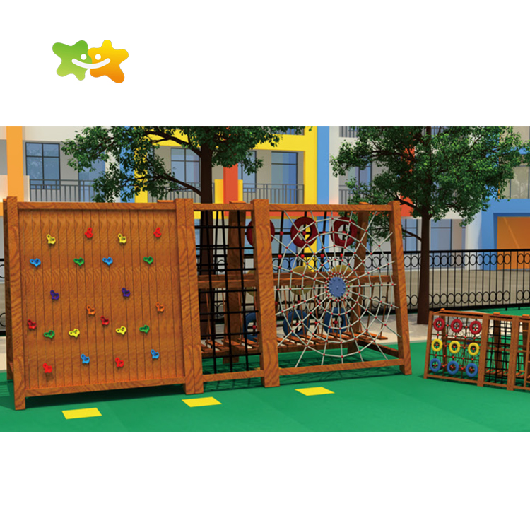 Multifunctional Climbing Wall Professional Backyard Rock Climbing Wall For Kids Indoor Outdoor