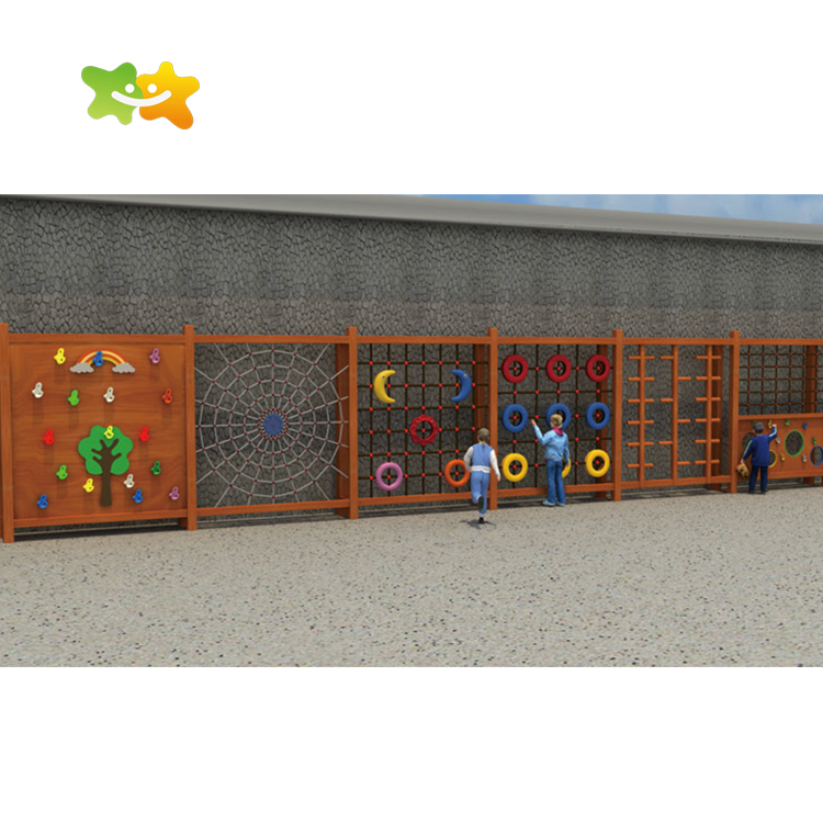 Amusement Creative Indoor Playground Climbing Wall Kids Games Rock Climbing Wall Equipment