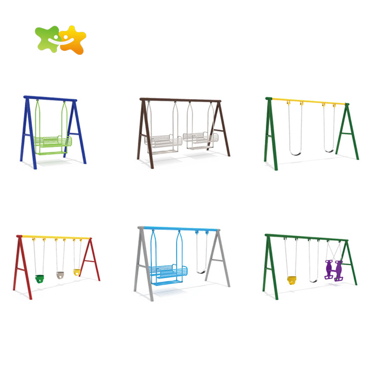 wholesale popular kids park playground equipment outdoor kids swing set