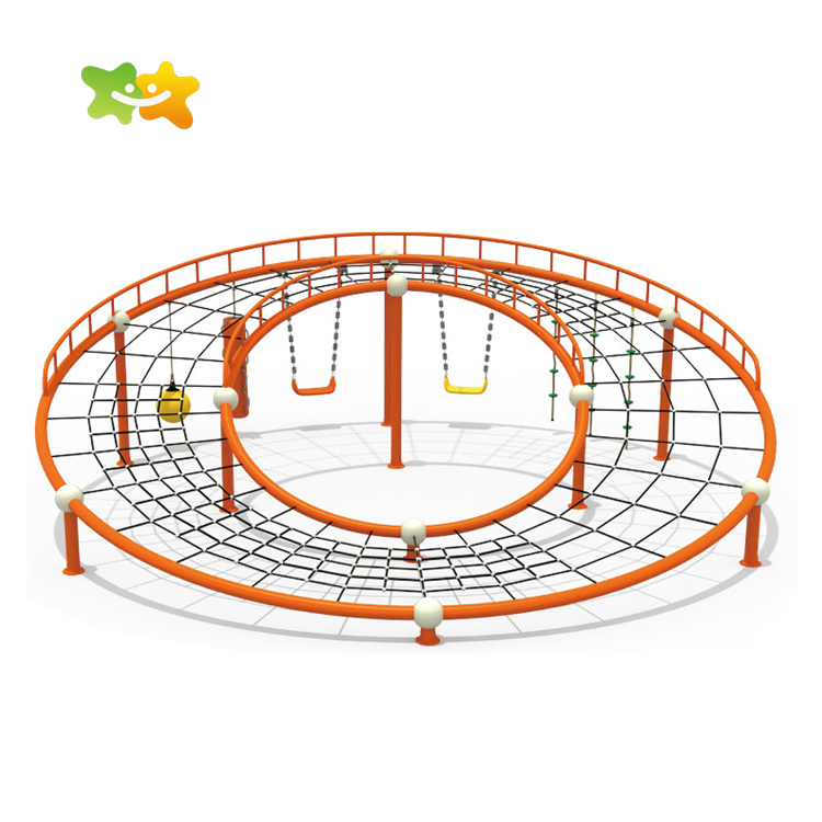 Adventure Park Children Rope Playground Outdoor Rope Climbing Net for Kids