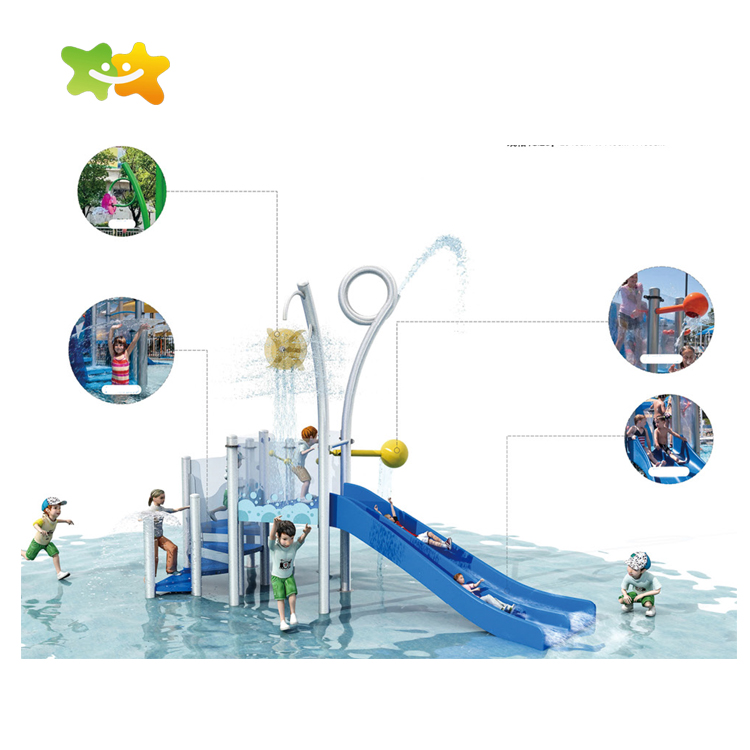 water park equipment Kids outdoor water park slides swimming pool equipment for sale