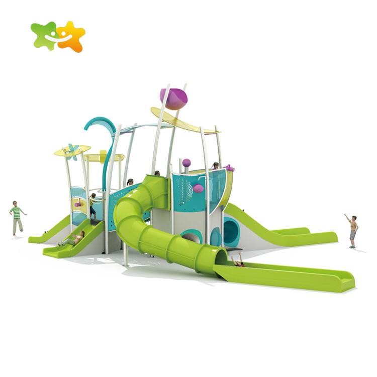 Water Park New Design Children Play Water Slide Water Play Equipment