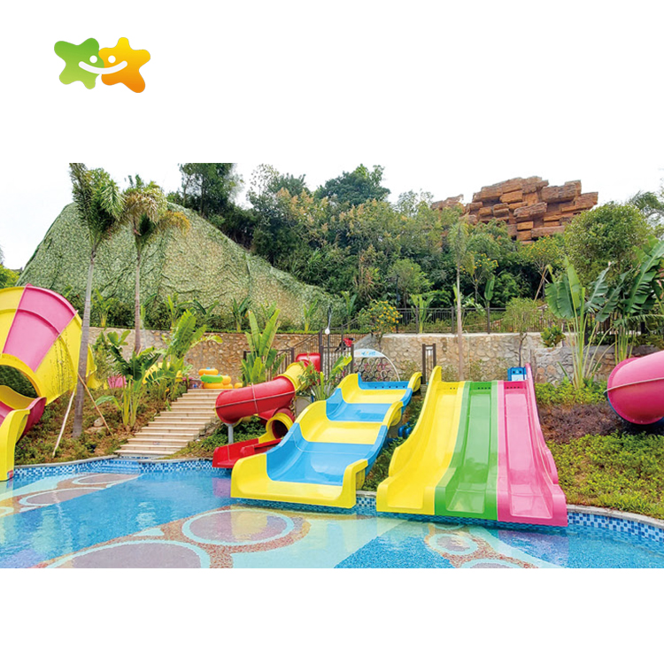 Water Park Equipment Professional Pool Water Slide Kids Water Playground