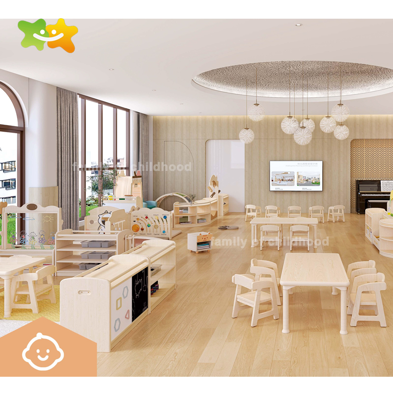 China Manufacturer Kindergarten Equipment Preschool Classroom Furniture